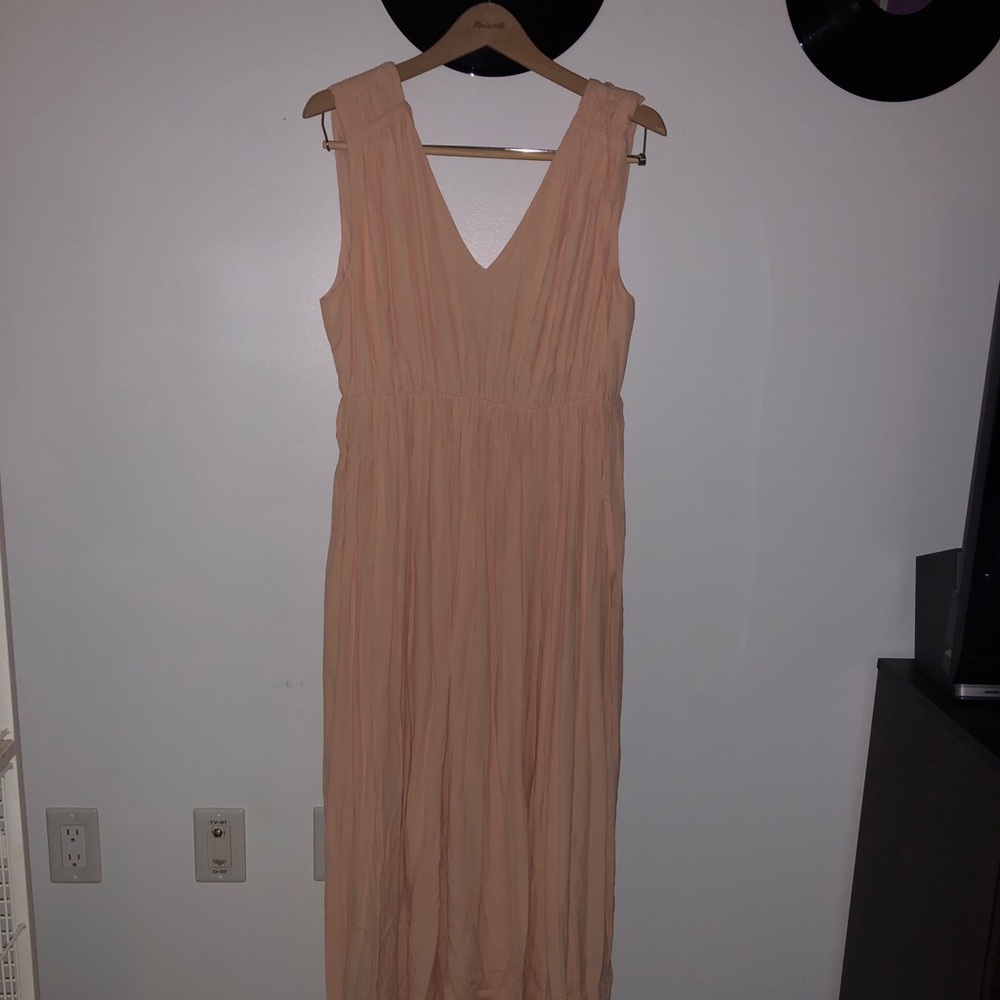 Madewell Empire Length Pink Dress
